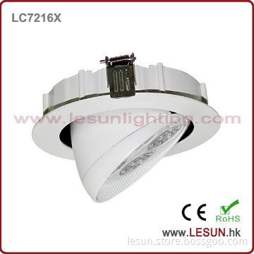 Cut hole 145mm 35W led ceiling lights for museum lighting LC7216X